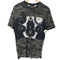 ディーゼルブラックゴールド DIESEL BLACK GOLD 00s Y2K ボーダー 迷彩 クルーネックTシャツ レディース import:M