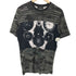 ディーゼルブラックゴールド DIESEL BLACK GOLD 00s Y2K ボーダー 迷彩 クルーネックTシャツ レディース import:M