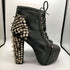 ジェフリーキャンベル Jeffrey Campbell HAVANA LAST SPIKE ハバナ ラスト スパイク 鋲 スタッズ レザー ハイヒール パンプス レディース EUR:36