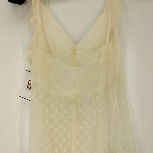 メゾンスペシャル MAISON SPECIAL Docking Lace Tulle Frill Maxidresses レディース