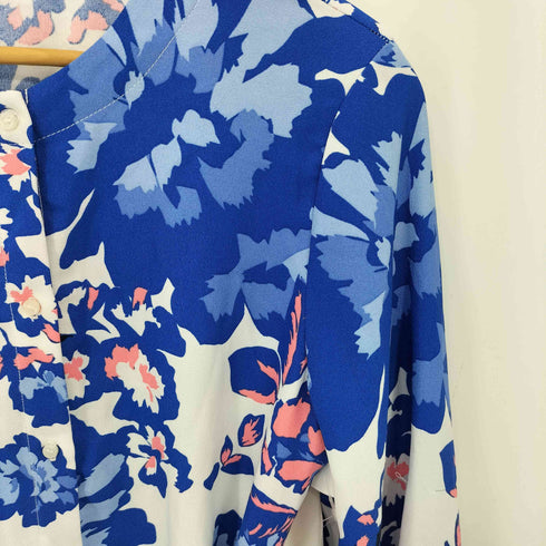 アルマーニエクスチェンジ ARMANI EXCHANGE フローラル プリント ラップ シャツ ドレス ワンピース レディース 6