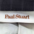 ポールスチュアート Paul Stuart ストライプ 背抜き ウールテーラードジャケット スーツセットアップ メンズ 46L