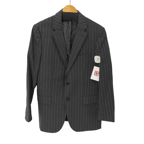 ポールスチュアート Paul Stuart ストライプ 背抜き ウールテーラードジャケット メンズ 46L