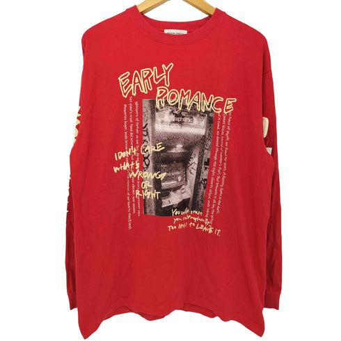メゾンスペシャル MAISON SPECIAL 24AW EARLYROMANCE Long Sleeve T-shirt メンズ FREE