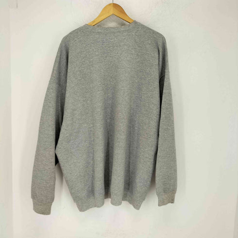 ポートアンドカンパニー PORT and COMPANY 企業ロゴプリント クルーネック L/S スウェット メンズ 2XL