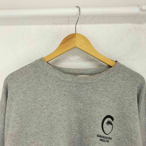 ポートアンドカンパニー PORT and COMPANY 企業ロゴプリント クルーネック L/S スウェット メンズ 2XL