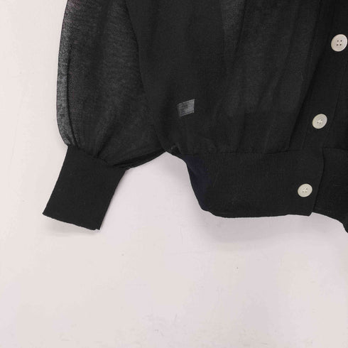 スローブイエナ SLOBE IENA シアーラミー カーディガン レディース FREE