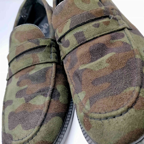 グラベラ glabella Beefroll Loafer ローファー カモ 迷彩柄 メンズ L