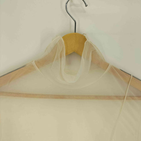 パブリックトウキョウ PUBLIC TOKYO 21SS ブロッキングメローカットソー シアー パワーネット レディース FREE