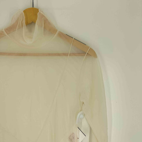 パブリックトウキョウ PUBLIC TOKYO 21SS ブロッキングメローカットソー シアー パワーネット レディース FREE