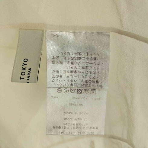 パブリックトウキョウ PUBLIC TOKYO 21SS ブロッキングメローカットソー シアー パワーネット レディース FREE