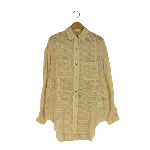 メゾンスペシャル MAISON SPECIAL 22SS メッシュシャツ レディース FREE