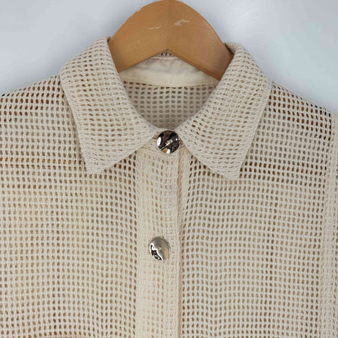 メゾンスペシャル MAISON SPECIAL 22SS メッシュシャツ レディース FREE