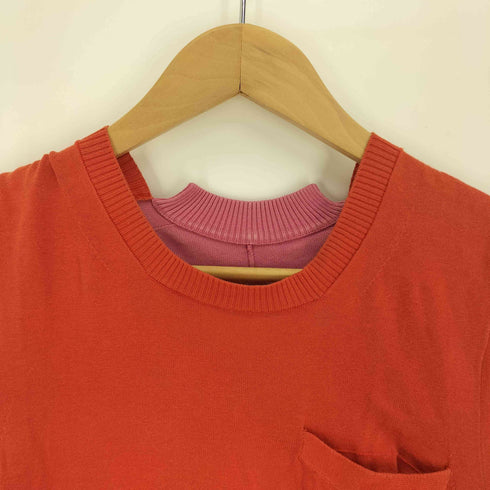 サカイ Sacai 16SS バイカラー S/S ニット チュニック レディース JPN:2