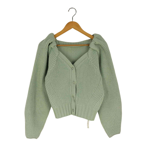 アメリ AMERI 2WAY PUFF CARDIGAN レディース FREE
