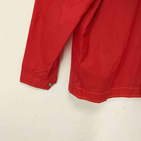 スウィングスター SWINGSTER 70-80s 企業ロゴ スナップボタン ナイロン シャツジャケット メンズ import:XL