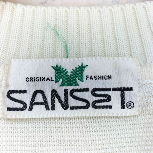 SANSET Vネックニット メンズ import:L