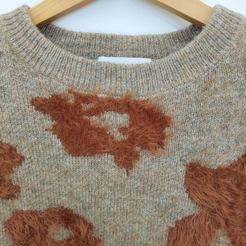 ハレ HARE メランジシャギーニットプルオーバー レディース FREE