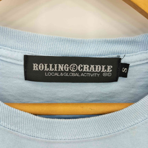 ローリングクレイドル Rolling Cradle LOCAL&GLOBAL ACTIVITY アニメプリント クルーネック ロンT メンズ import:S
