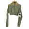 ジュエミ Juemi zip up mock neck knit レディース FREE