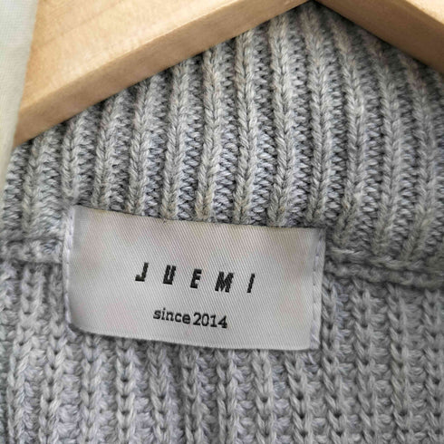 ジュエミ Juemi zip up mock neck knit レディース FREE