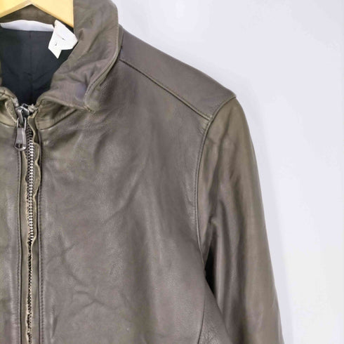 ジュンハシモト junhashimoto AZ by junhashimoto カウレザー ダブルジップジャケット メンズ JPN:L