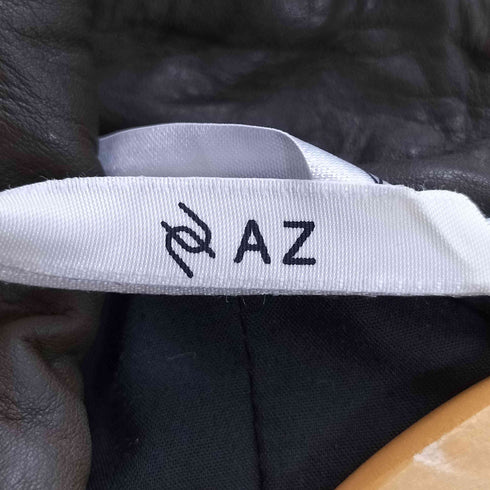 ジュンハシモト junhashimoto AZ by junhashimoto カウレザー ダブルジップジャケット メンズ JPN:L