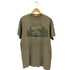 Great Land 90s USA製 シングルステッチ アニマルプリント クルーネック Tシャツ メンズ import:L