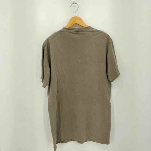 Great Land 90s USA製 シングルステッチ アニマルプリント クルーネック Tシャツ メンズ import:L