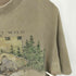 Great Land 90s USA製 シングルステッチ アニマルプリント クルーネック Tシャツ メンズ import:L