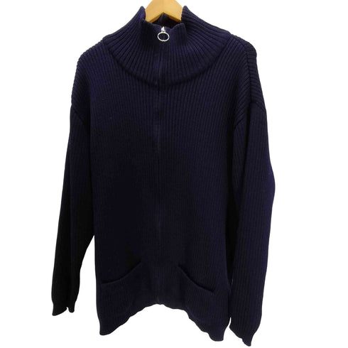 セントジェームス SAINT JAMES 60S~ 初期 旧タグ フランス製 PURE LAINE VIERGE ウール リブ編み ローゲージ ドライバーズ マリン ニット セーター メンズ L16/M42