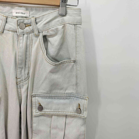 WHOOWAP カーゴデニムパンツ レディース JPN:XS
