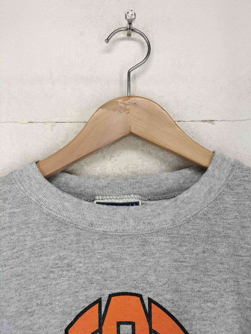 ヘインズ Hanes 90s 刺繍タグ フロントプリントクルーネックスウェット メンズ