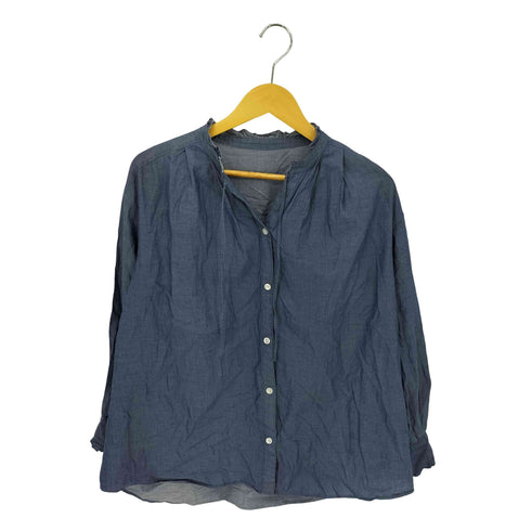 ユナイテッドアローズグリーンレーベルリラクシング UNITED ARROWS green label relaxing フリルネック ブラウス レディース FREE