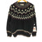 90S CHECK KATE ノルディック セーター プルオーバー ニット メンズ import:L