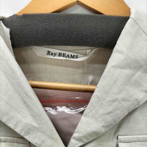 レイビームス Ray BEAMS 25SS オープンカラー シャツ ワンピース レディース JPN:0