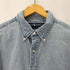 ラルフローレン RALPH LAUREN ボタンダウン デニムシャツ メンズ import:XL