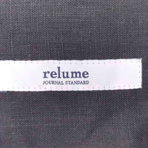 ジャーナルスタンダードレリューム JOURNAL STANDARD relume 50リネン開襟シャツ レディース FREE
