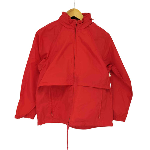 エディーバウアー Eddie Bauer 80-90s 黒タグ ジップアップ ナイロンジャケット ブルゾン レディース import:S