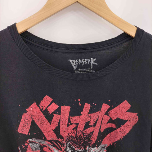 アニメプリント クルーネックTシャツ メンズ 2XL