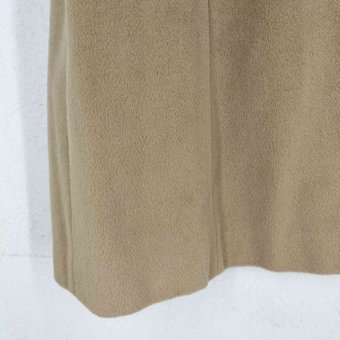 アンゴラ100 フォックスファー比翼ステンカラーコート レディース 9AR