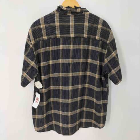 ジョージ GEORGE リネンレーヨン オープンカラーシャツ メンズ import:L