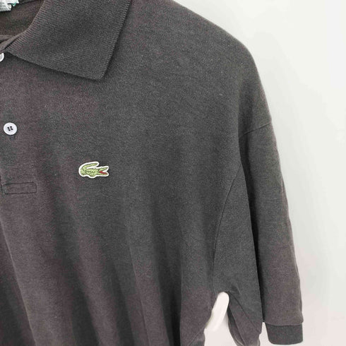 アイゾッドラコステ IZOD LACOSTE 90s USA製 ロゴ刺繍 ショートスリーブ ポロシャツ メンズ import:L