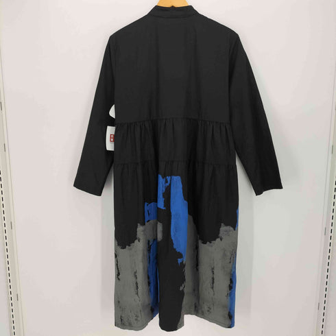 ロンダ LONDA ペイント デザイン シャツ ワンピース レディース