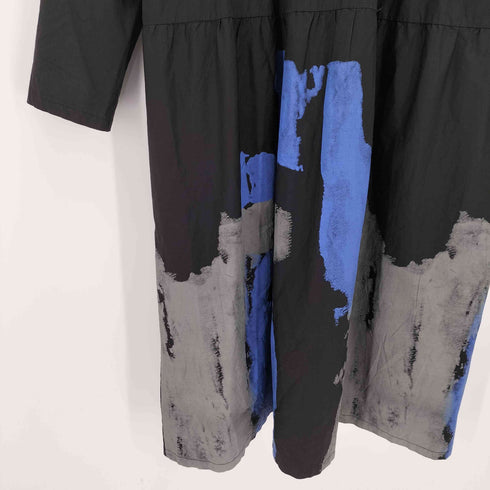 ロンダ LONDA ペイント デザイン シャツ ワンピース レディース
