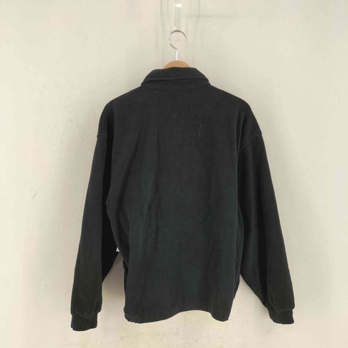 ノーティカ NAUTICA USA製 刺繍入り 襟付き フリース ジャケット メンズ import:L