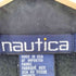 ノーティカ NAUTICA USA製 刺繍入り 襟付き フリース ジャケット メンズ import:L
