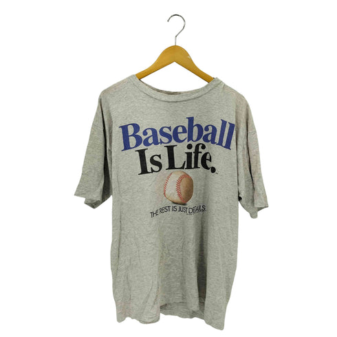 Big Ball Sports 90s USA製 シングルステッチ プリント クルーネック Tシャツ メンズ import:XL