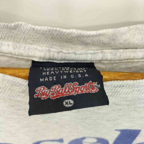 Big Ball Sports 90s USA製 シングルステッチ プリント クルーネック Tシャツ メンズ import:XL