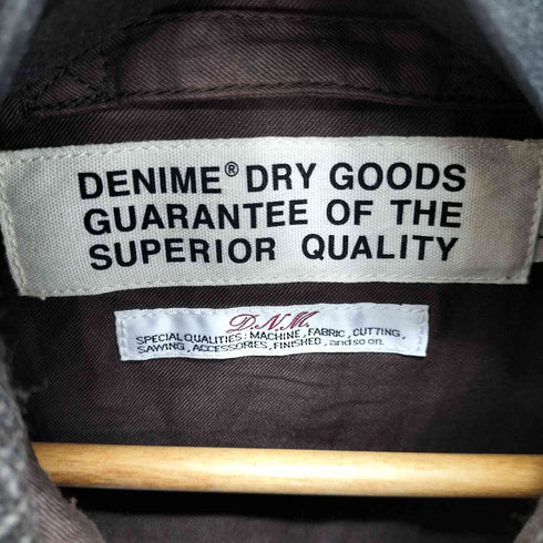 ドゥニーム Denime HEAVY TWEED FLIGHT JACKET A-2型 ウールツイード フライトジャケット メンズ JPN:L